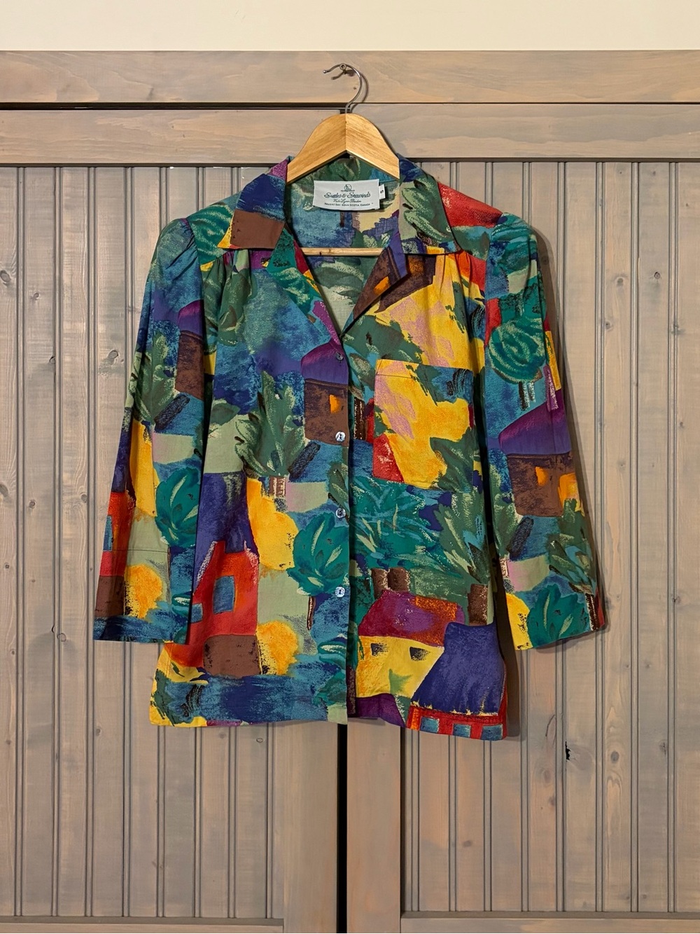 Suttles and Seawinds Colourful Cotton Button Down